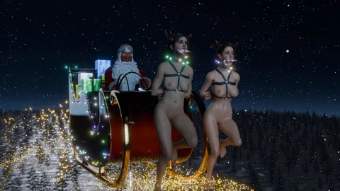 Santa's sleigh ride