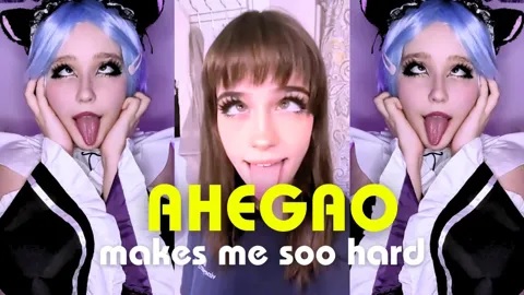 Ahegao makes me soo hard (VR180 Conversion)