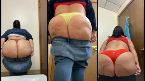 Ohio BBW Triple Ass Tease