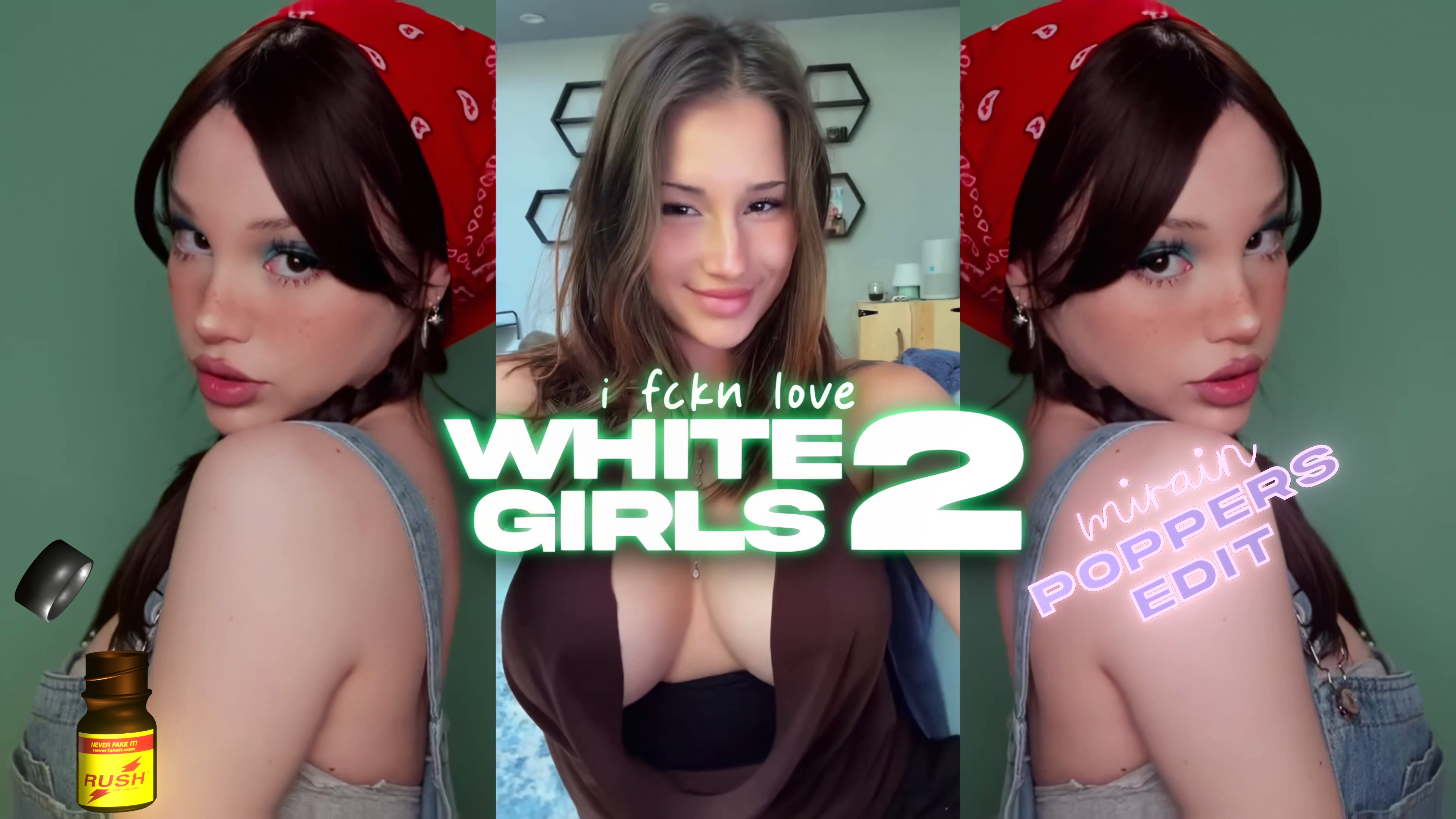 i fckn love white girls 2 - Poppers Edit - 4k