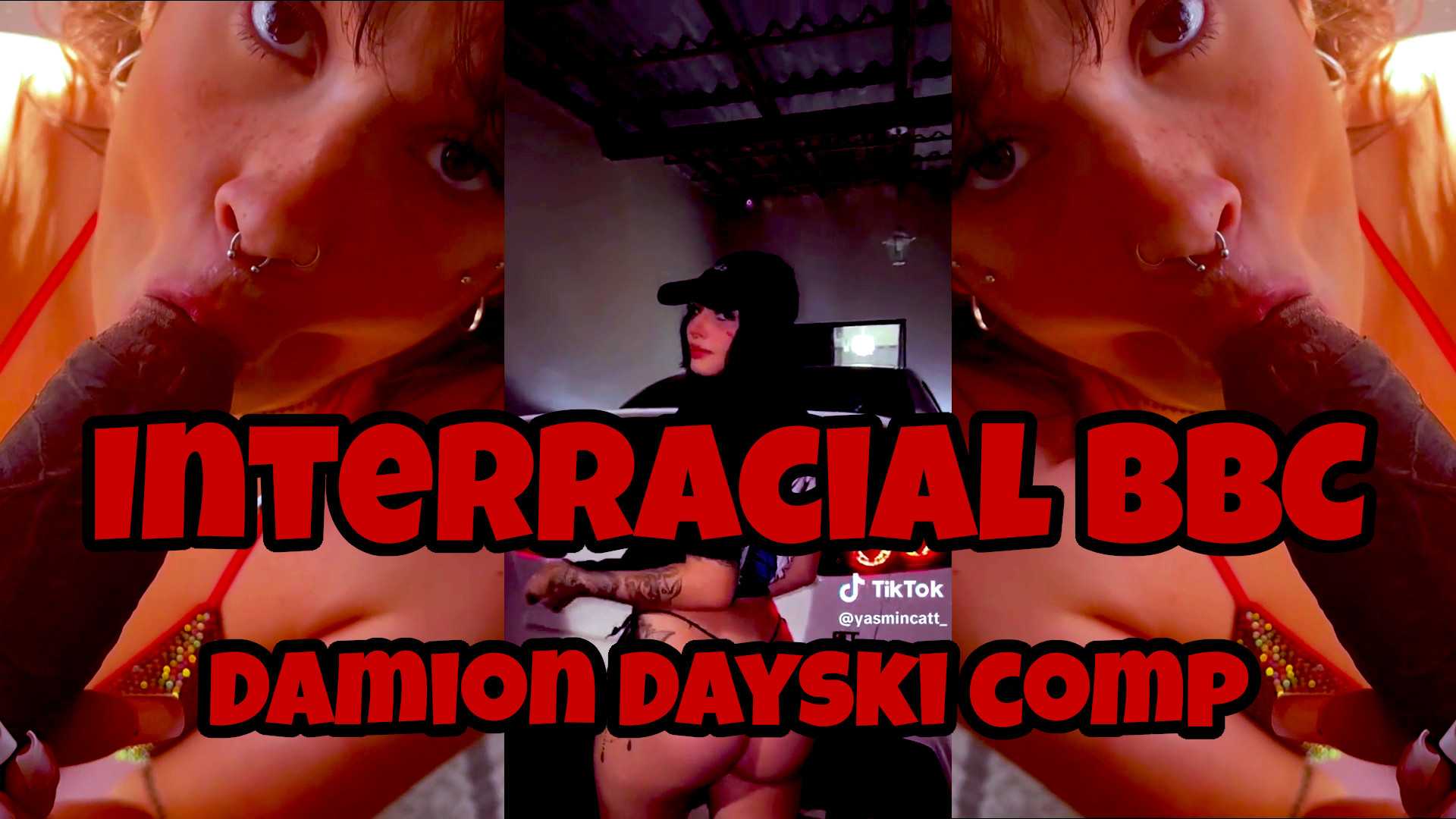 Interracial BBC Damion Dayski Compilation - TikTok Splitscreen Edit - Phonk PMV