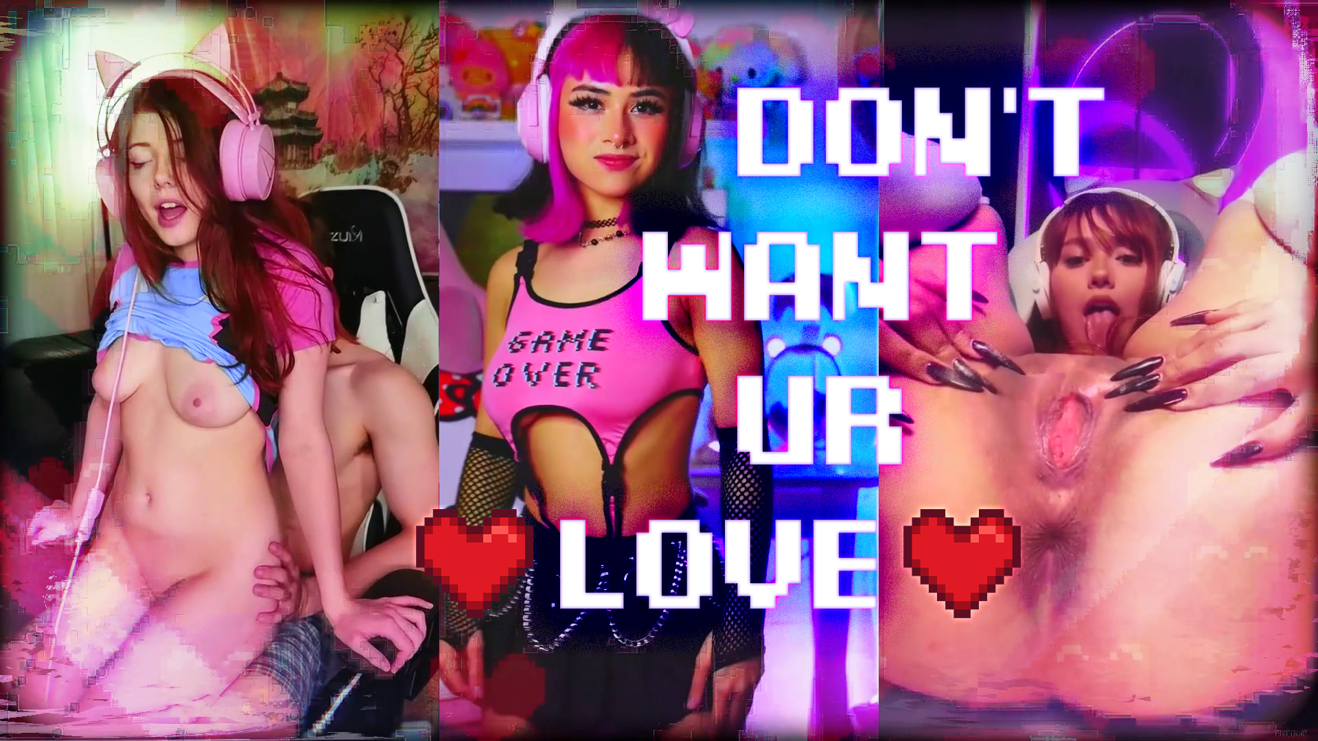💔 Don't Want Ur Love 🎮 (Gamer Girl Cover)