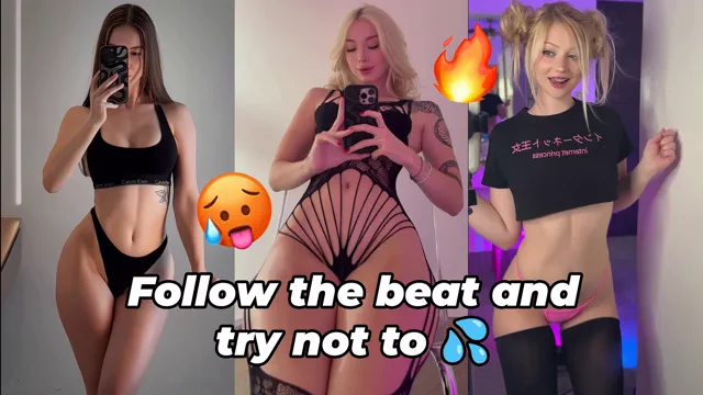 Follow the beat and try not to 💦