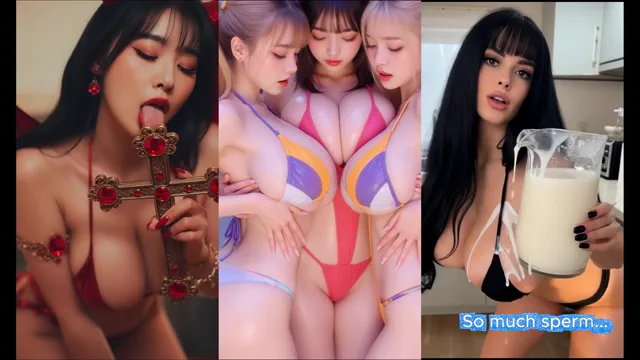 Big Titty Asian Teen Goon Slut Buffet - 4K 60FPS - HayleyElf Comp