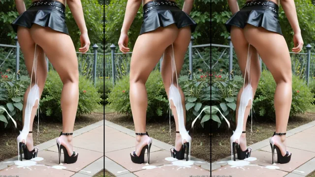 High Heels on the concrete