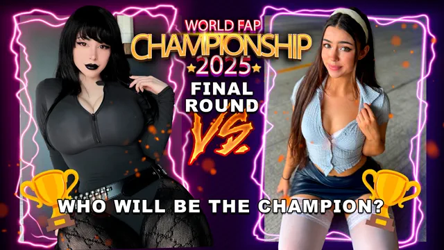 Pinkchyuwu VS Zoey Iso 🏆 World Fap Championship 2025🏅 FINAL ROUND