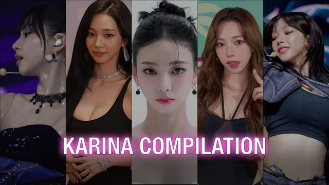 KARINA AESPA HOT COMPILATION #kpop #aespa #kpopcompilation