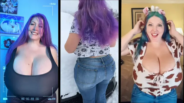 Demora Avarice Huge Tits TikTok Splitcreen