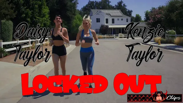 PMV TSGirl Daisy Taylor and Kenzie Taylor - Locked Out