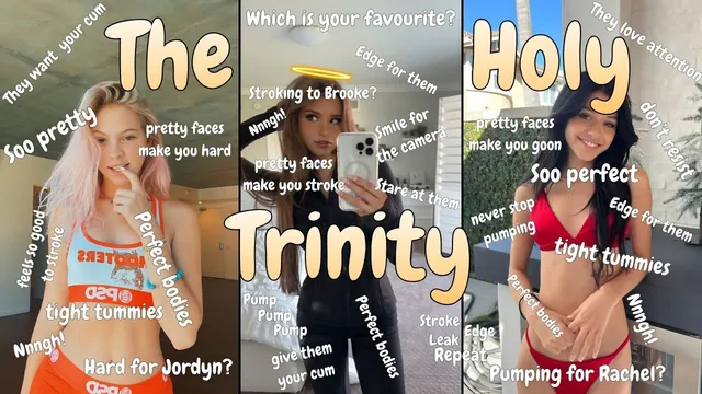 Rachel vs Brooke vs Jordyn (The Holy Trinity)