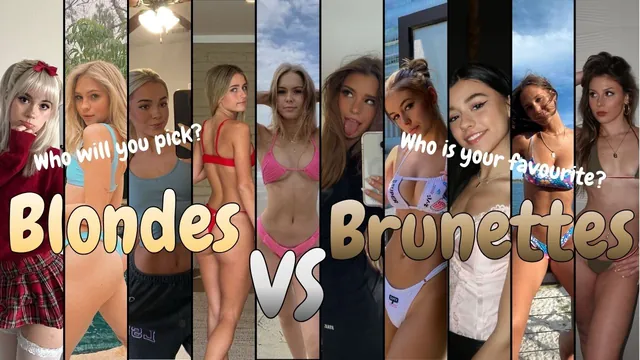 Blondes VS Brunettes (Promo)