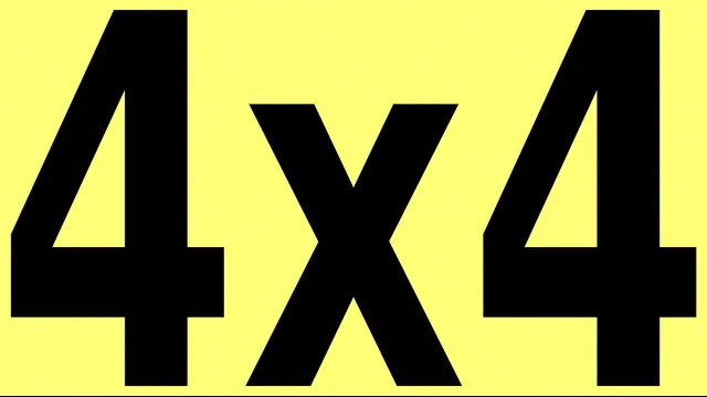 4x4