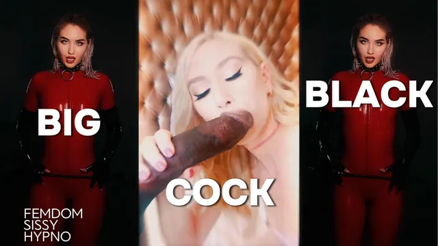 BIG BLACK COCK OBSESSION - FEMDOM SISSY HYPNO