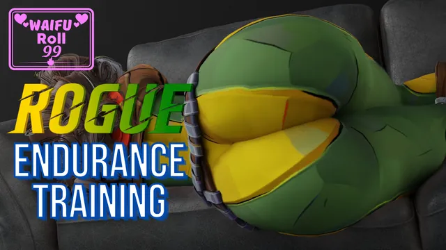 8. WaifuRoll99 — Rogue endurance training (Marvel rivals HMV)