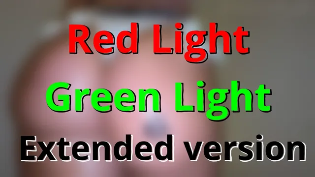 Red light green light - Extended conditioning