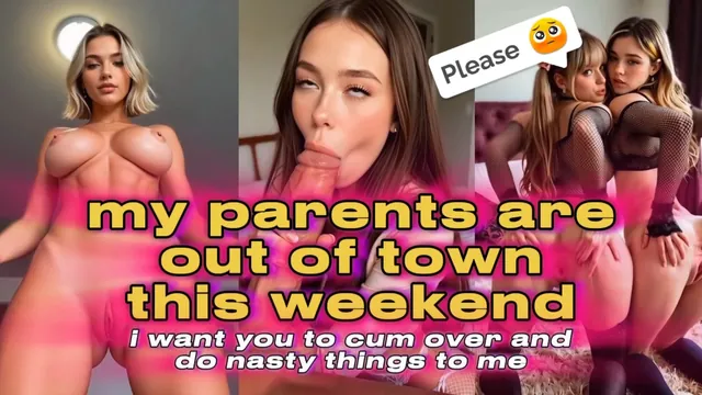 my parents are out of town this weekend