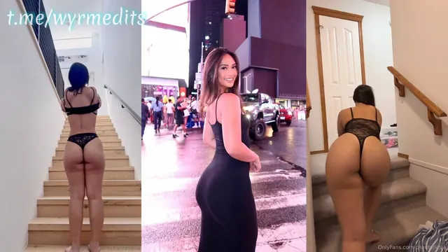 PHAT ass Asian gym girl - [Influencer vs OnlyFans splitscreen]