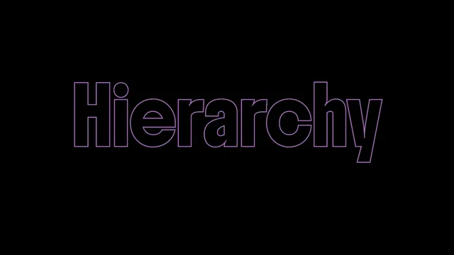 Project Whiteboi: Hierarchy