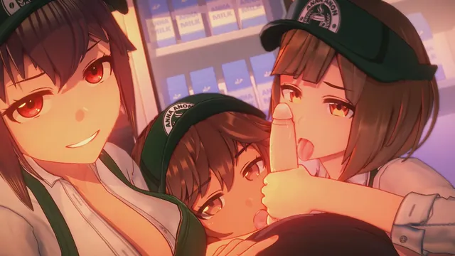 Three Baristas - Anna Anon Scene HMV