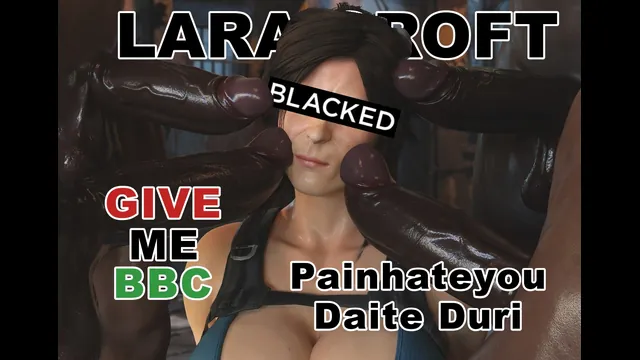 GIVE ME BBC | LARA CROFT BLACKED HMV