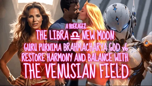 The Libra ♎︎ New Moon Guru Purnima Brahmahcharya God v6 The Venusian Field