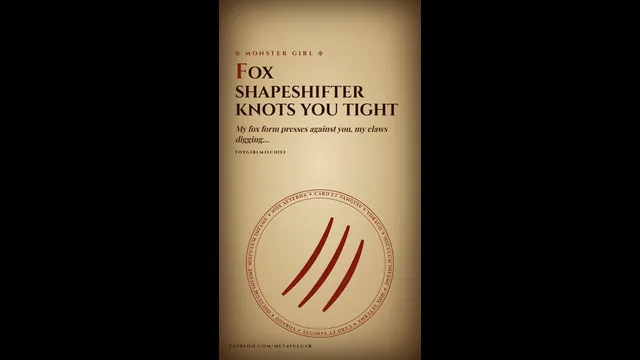 Fox Shapeshifter Knots You Tight