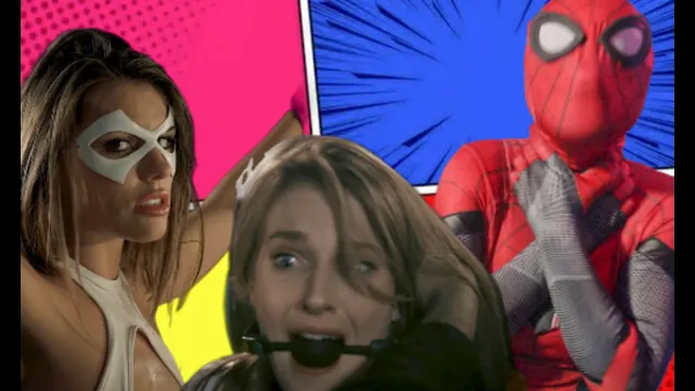 Defeated Superheroines