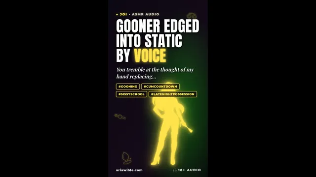 Gooner Edged Into Static By Voice