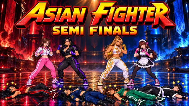ASIAN FIGHTER — Episode 2: Semi Finals