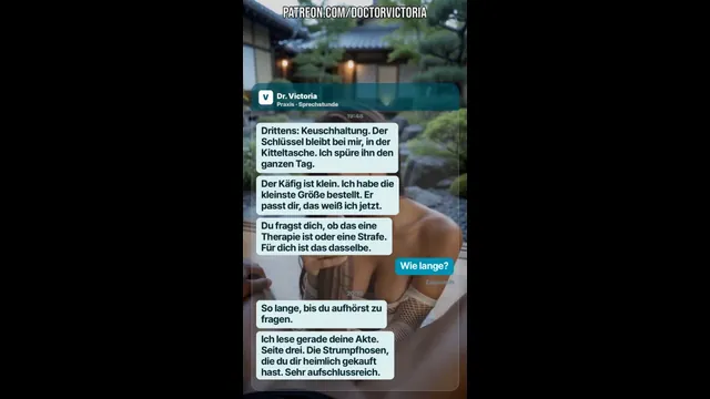 Der Befund - Praxis-Chat Teil 1 [DEUTSCH] Sissy Caption Story